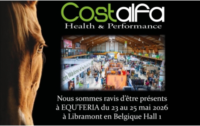 Costalfa a EQU'FERIA 2026 — Libramont, Belgio